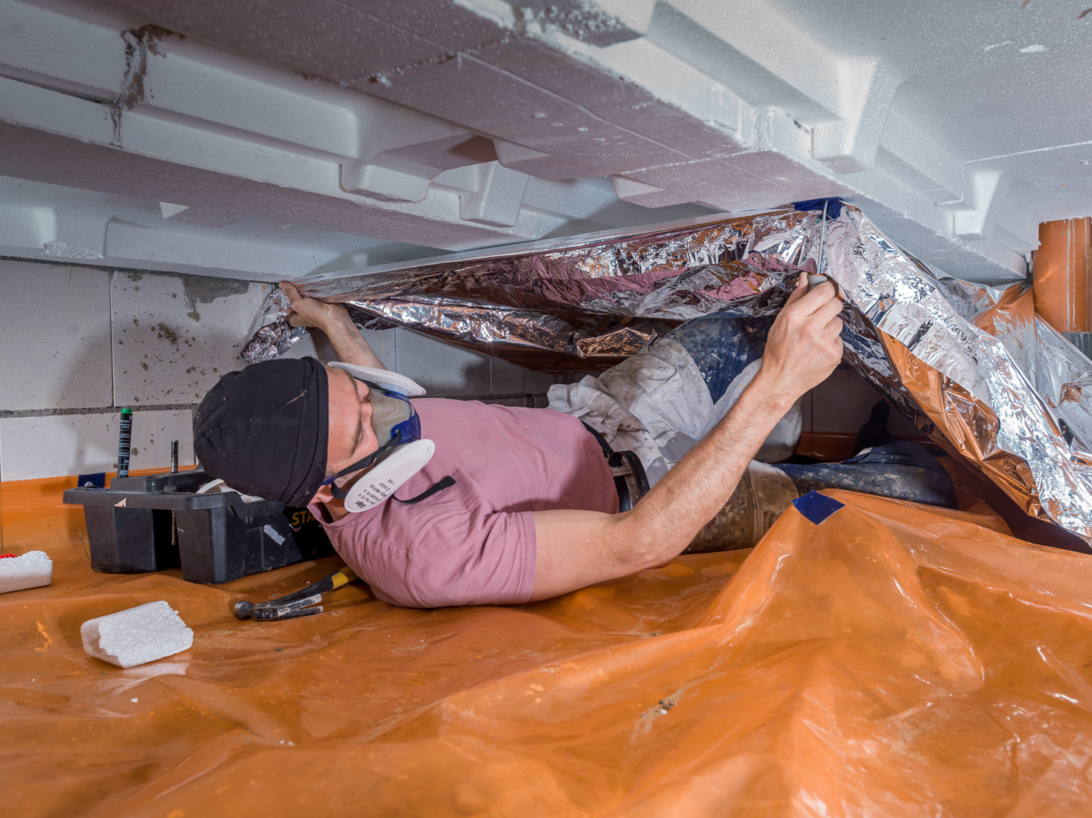 vloerisolatie aanbrengen